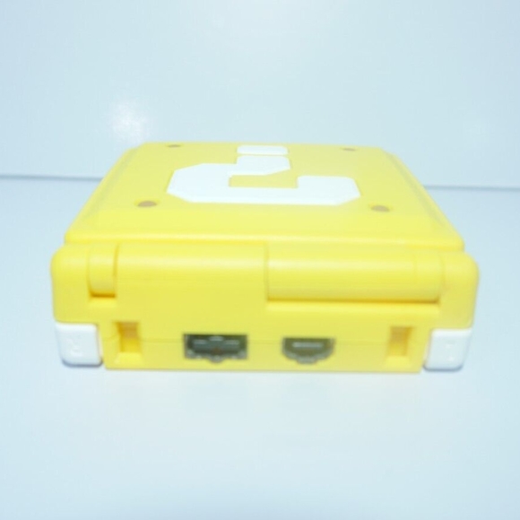 Special Mario Question Block Nintendo Game Boy Advance SP AGS-001 GBA SP System - Picture 5 of 6